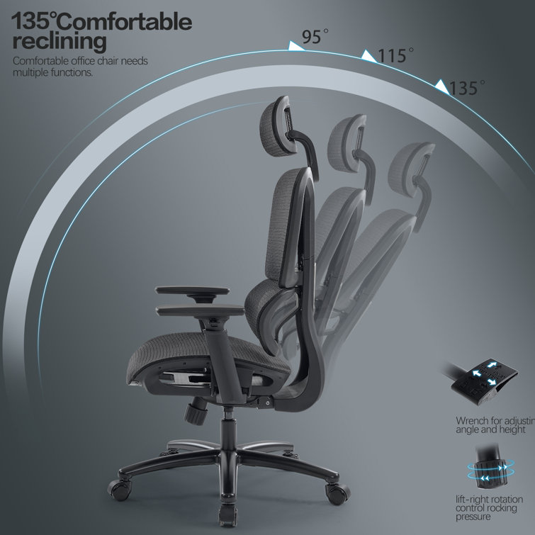 Office chair 3d discount armrest